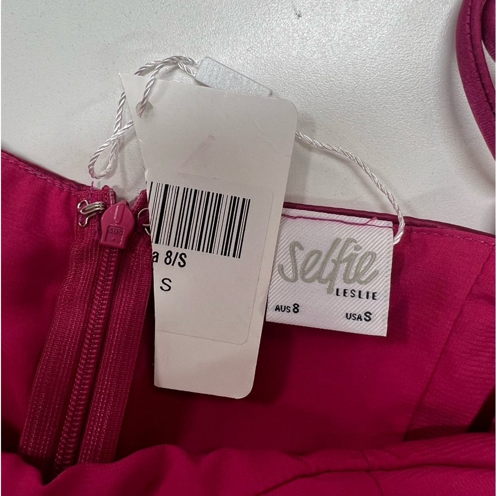 Selfie Leslie Hello Molly Anything Goes Maxi Dress Magenta New With Tags Small - Picture 6 of 16